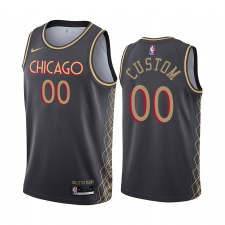 NBA Chicago Bulls Trikot Benutzerdefinierte 2020-21 City Edition Swingman - Herren